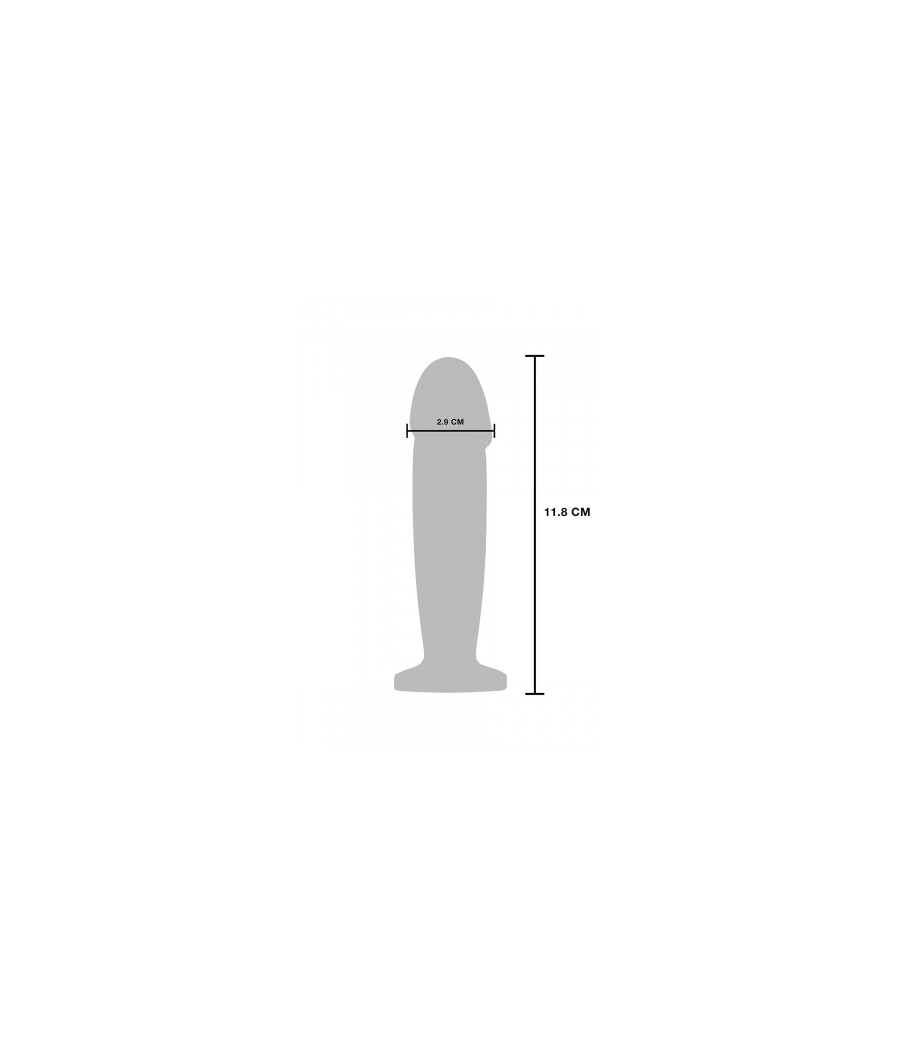 Plug vibrant en métal The Intruder