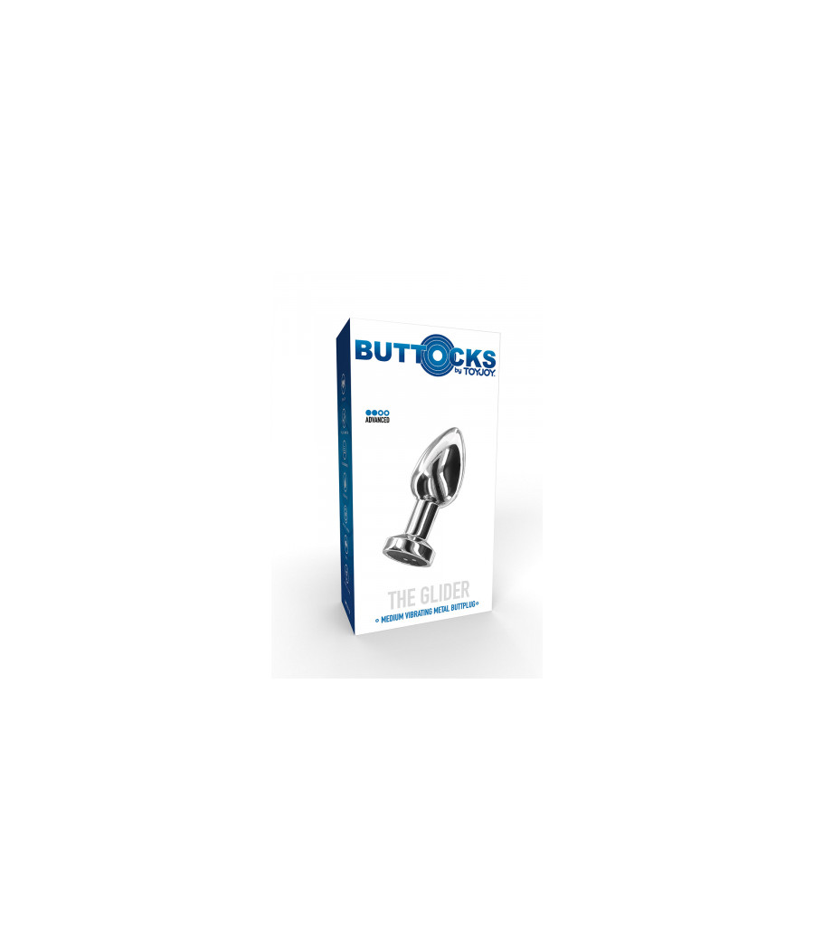 Plug vibrant en métal The Glider M