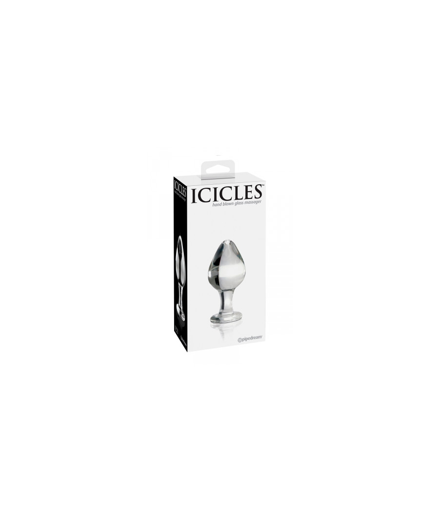 Plug anal verre Icicles n° 25 Plug anal verre Icicles n° 25