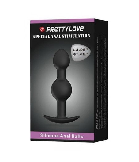 Silicone anal balls 10,3 cm