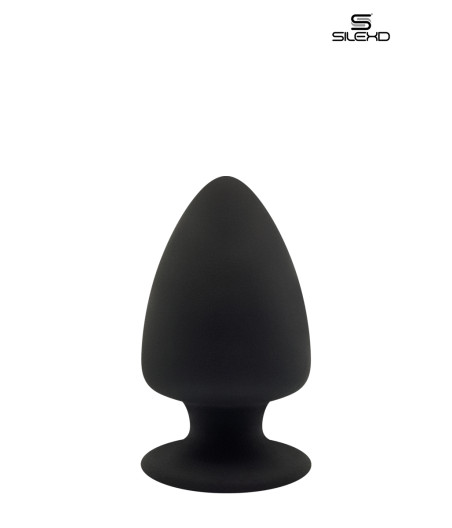 Plug anal The Original Model 1 noir 8 cm - SilexD