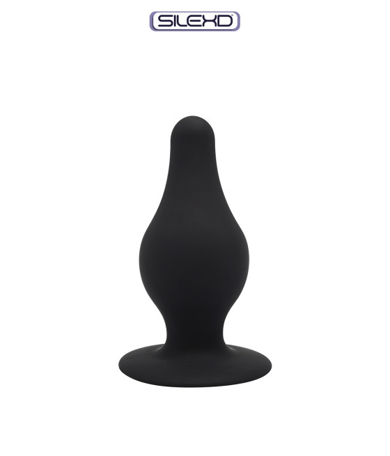 Plug anal The Original Model 2 noir 7,2 cm - SilexD