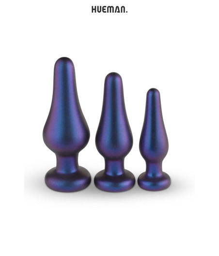 Kit 3 plugs anal Comet - Hueman