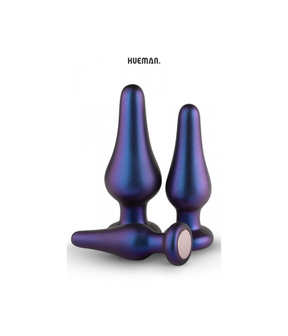 Kit 3 plugs anal Comet - Hueman