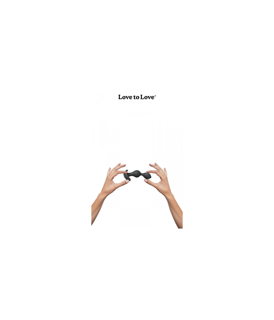 Plug anal vibrant Twinny Bud noir