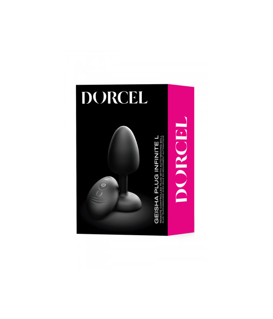 Plug anal vibrant télécommandé Geisha Plug Infinite L - Dorcel Plug anal vibrant télécommandé Geisha Plug Infinite L - Dorcel