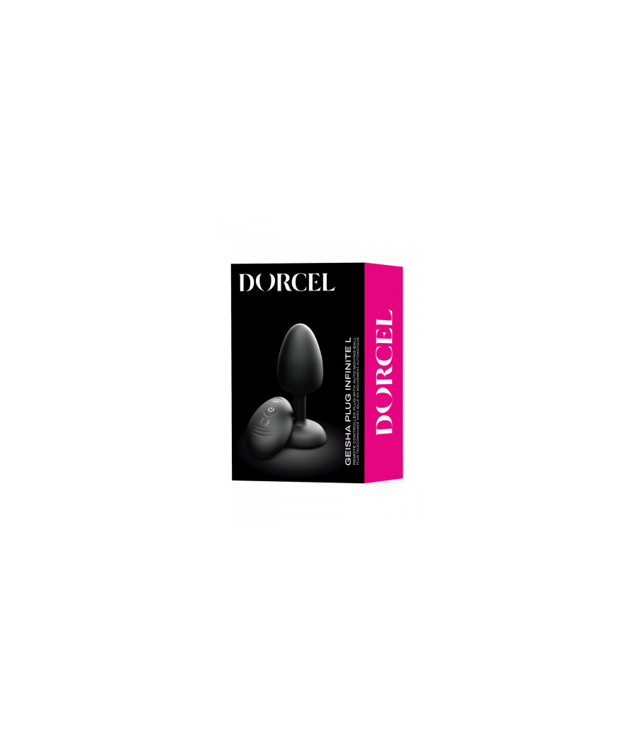 Plug anal vibrant télécommandé Geisha Plug Infinite L - Dorcel