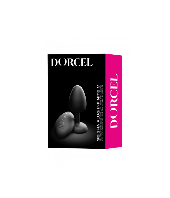 Plug anal vibrant télécommandé Geisha Plug Infinite M - Dorcel Plug anal vibrant télécommandé Geisha Plug Infinite M - Dorcel