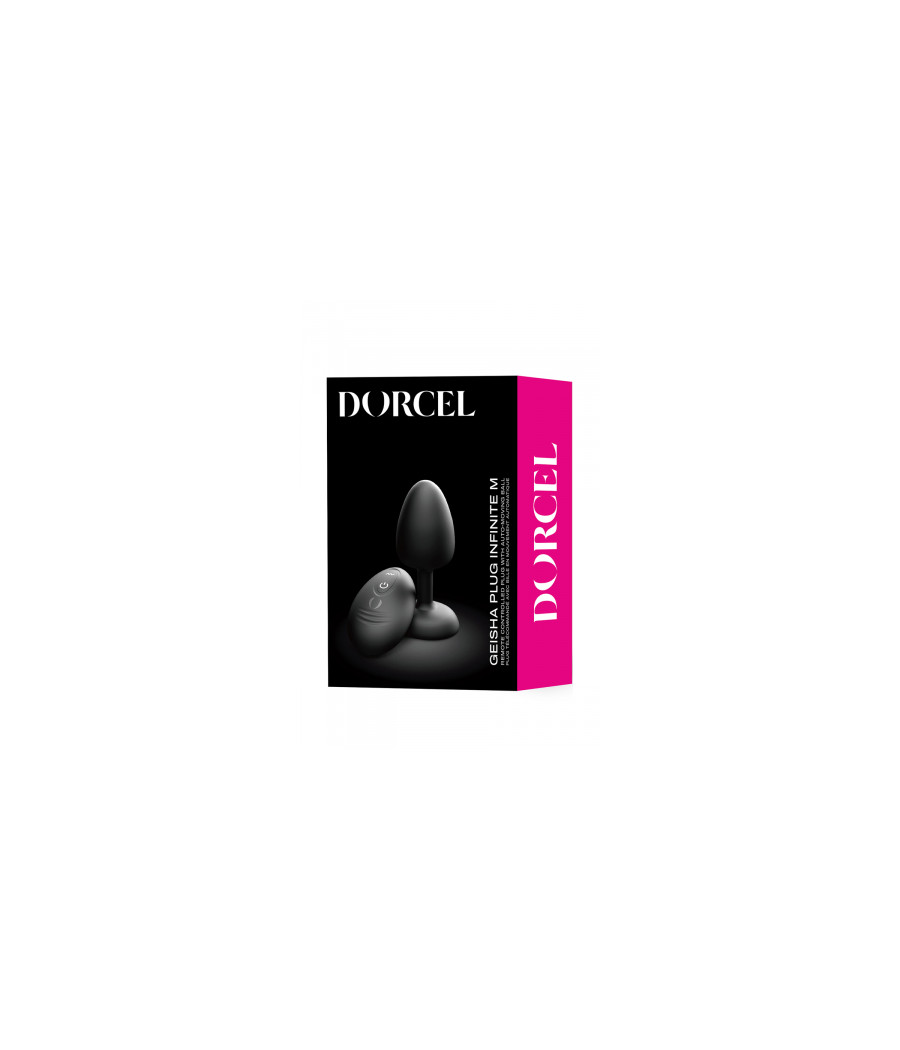 Plug anal vibrant télécommandé Geisha Plug Infinite M - Dorcel