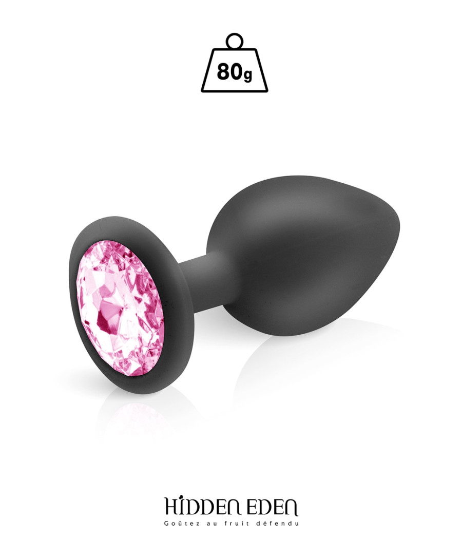 Plug bijou silicone noir L - Hidden Eden Plug bijou silicone noir L - Hidden Eden