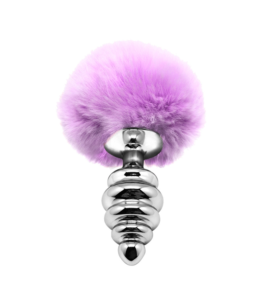 Plug métal Fluffy Twist M mauve - Alive Plug métal Fluffy Twist M mauve - Alive