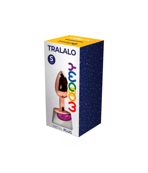 Plug bijou Tralalo rose S - Wooomy