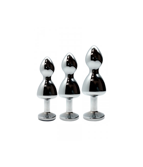 Plug bijou Lollypop bleu M - Wooomy