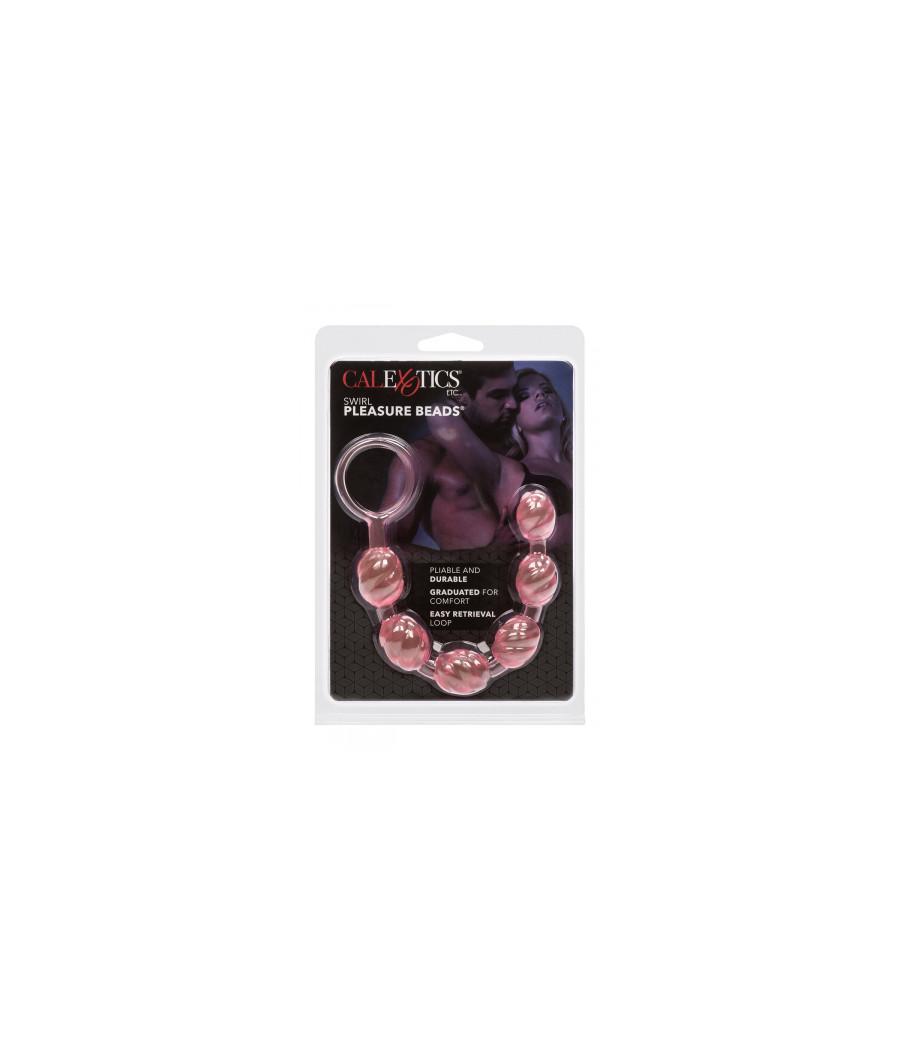 Chaine anale CalExotics Swirl rose