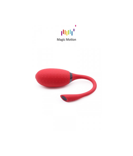 Oeuf vibrant connecté Magic Fugu rouge - Magic Motion