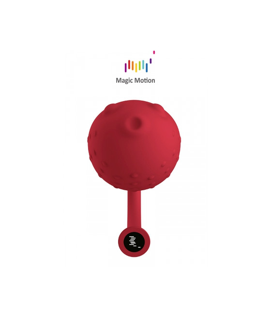 Oeuf vibrant connecté Magic Fugu rouge - Magic Motion