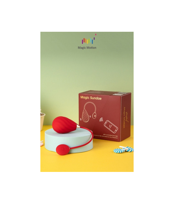 Oeuf vibrant connecté Magic Sundae - Magic Motion