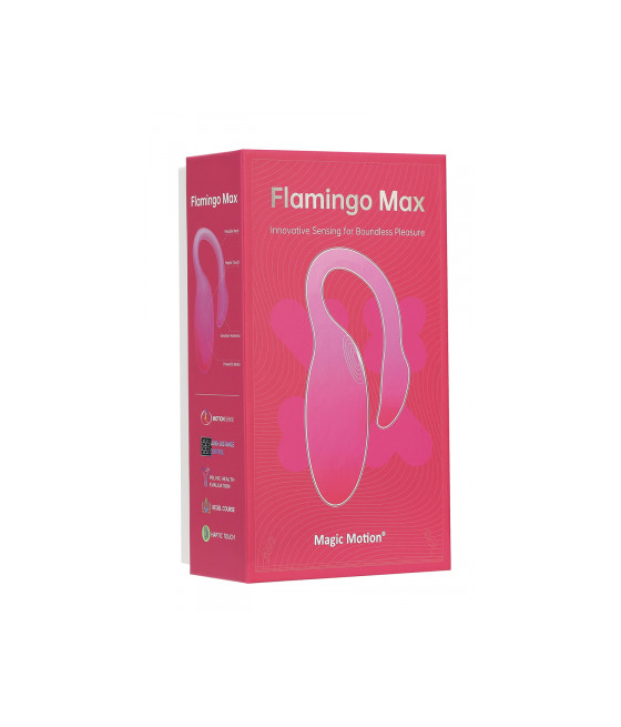 Stimulateur connecté Flamingo Max rose  - Magic Motion