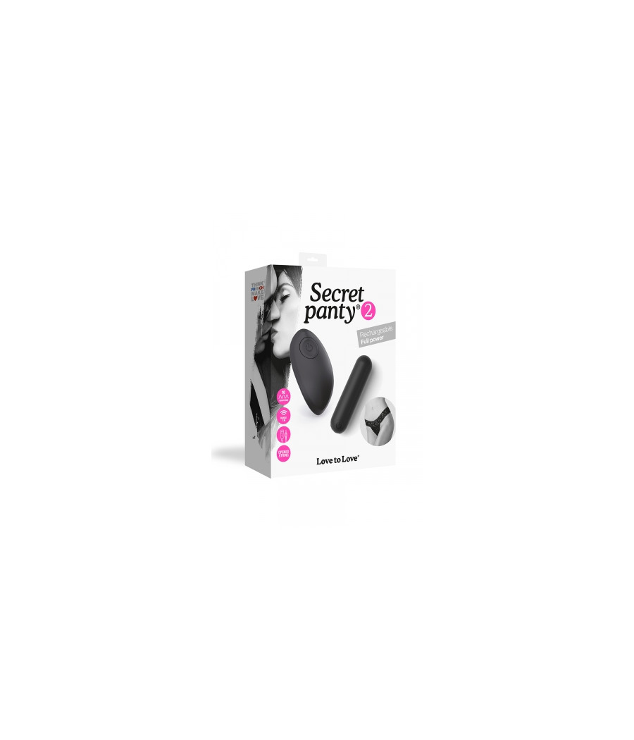 Culotte vibrante télécommandée Secret Panty 2