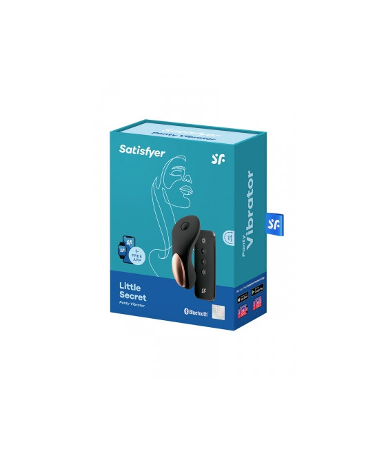 Stimulateur Little Secret noir - Satisfyer Stimulateur Little Secret noir - Satisfyer