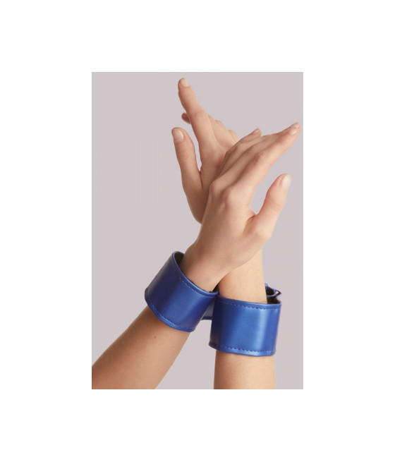 Harnais Curious bleu métallique - Strap On Me