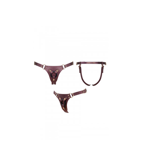Harnais Generous aubergine - Strap On Me