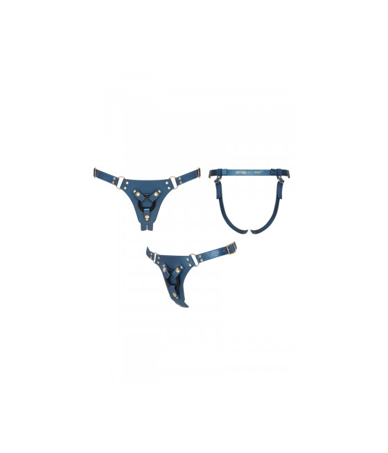 Harnais Generous bleu - Strap On Me