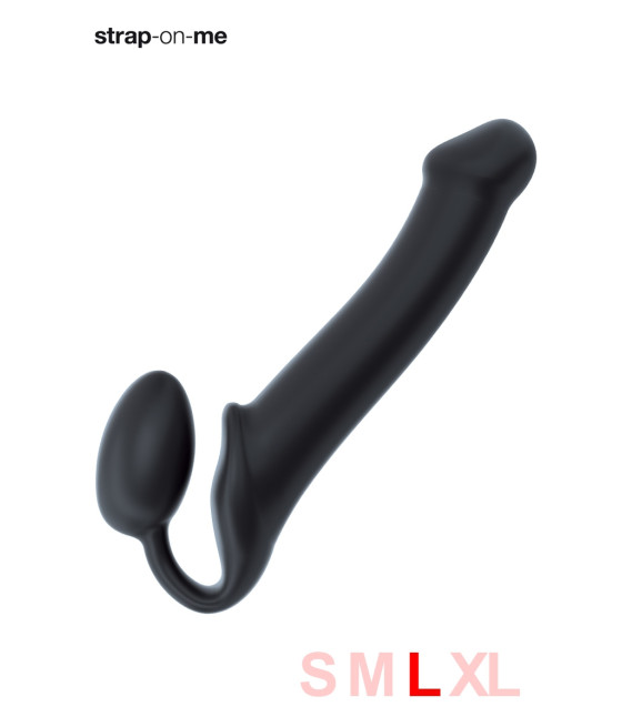 Gode ceinture strap-on noir L