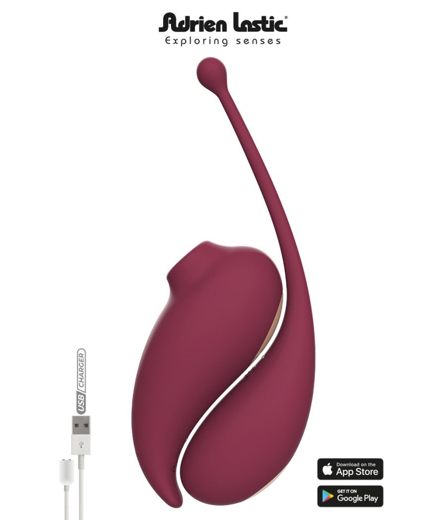 Oeuf vibrant et stimulateur clitoridien connectés Inspiration Oeuf vibrant et stimulateur clitoridien connectés Inspiration