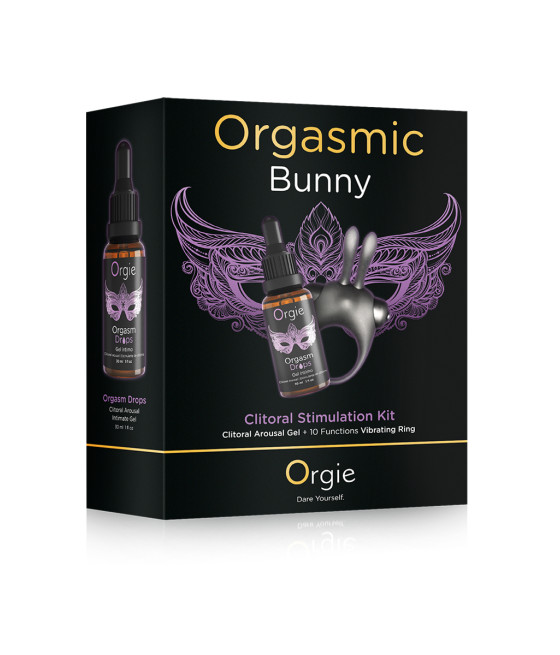 Kit de stimulation clitoridienne Orgasmic Bunny - Orgie