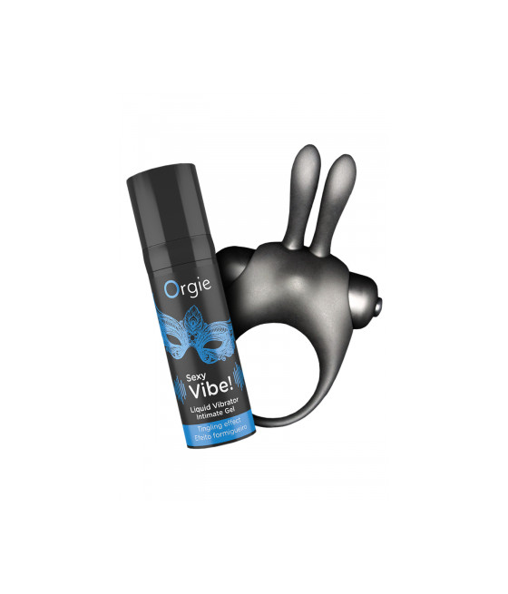 Kit plaisir vibrant Vibe! Bunny - Orgie