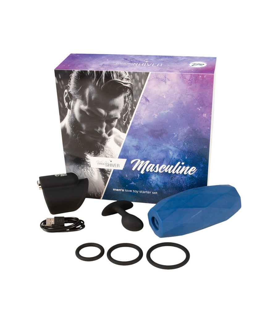 coffret 4 sextoys pour homme - Magic Shiver