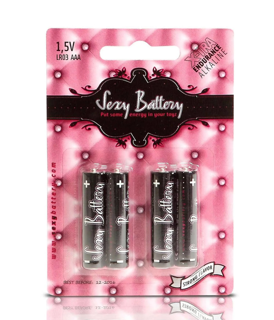 Sexy battery - Piles AAA x4 Sexy battery - Piles AAA x4