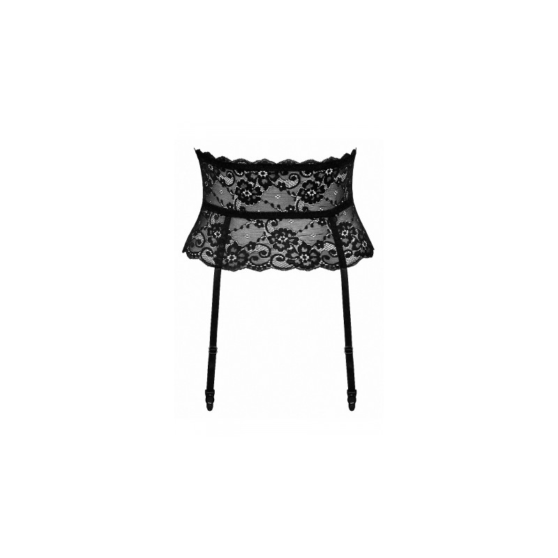 Ceinture porte-jarretelles noir - Cottelli Lingerie