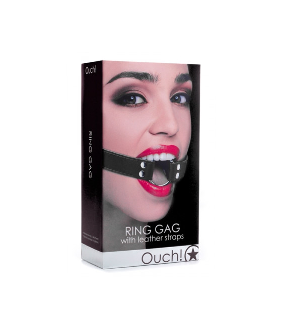 Baillon BDSM Ring Gag - Ouch!