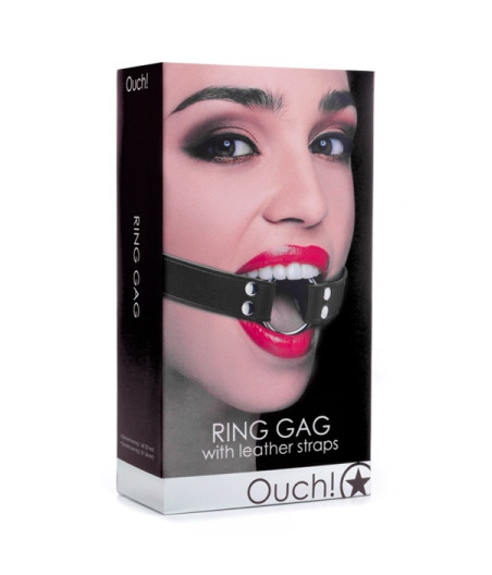 Baillon BDSM Ring Gag - Ouch!