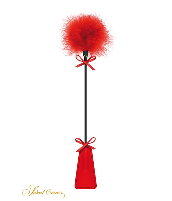 Tapette à pompon rouge - Sweet Caress