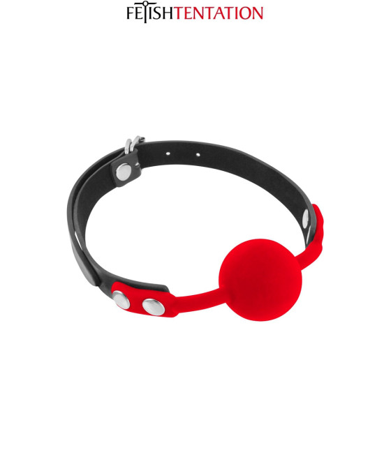 Baillon boule rouge - Fetish Tentation