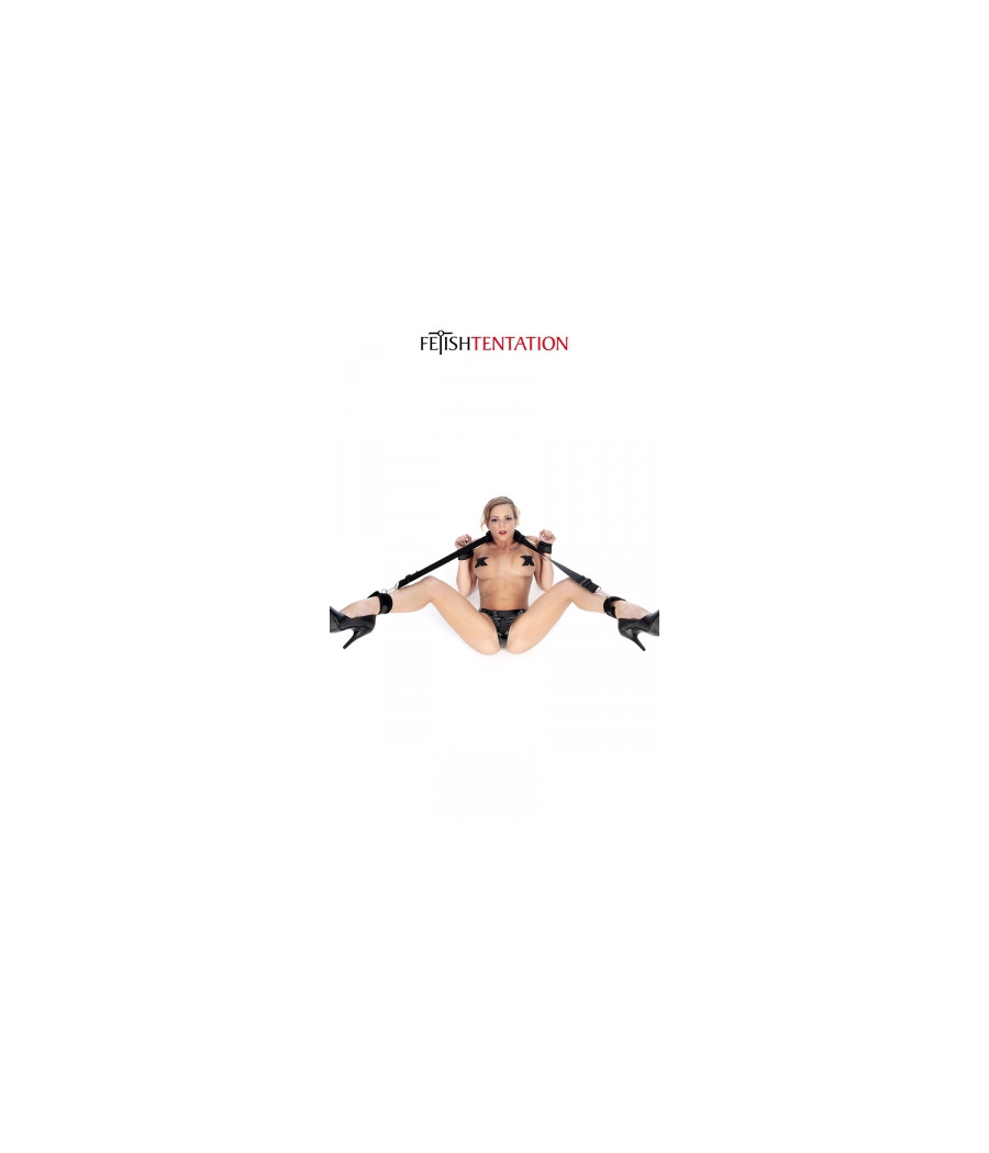Sangle de bondage cou chevilles et poignets - Fetish Tentation