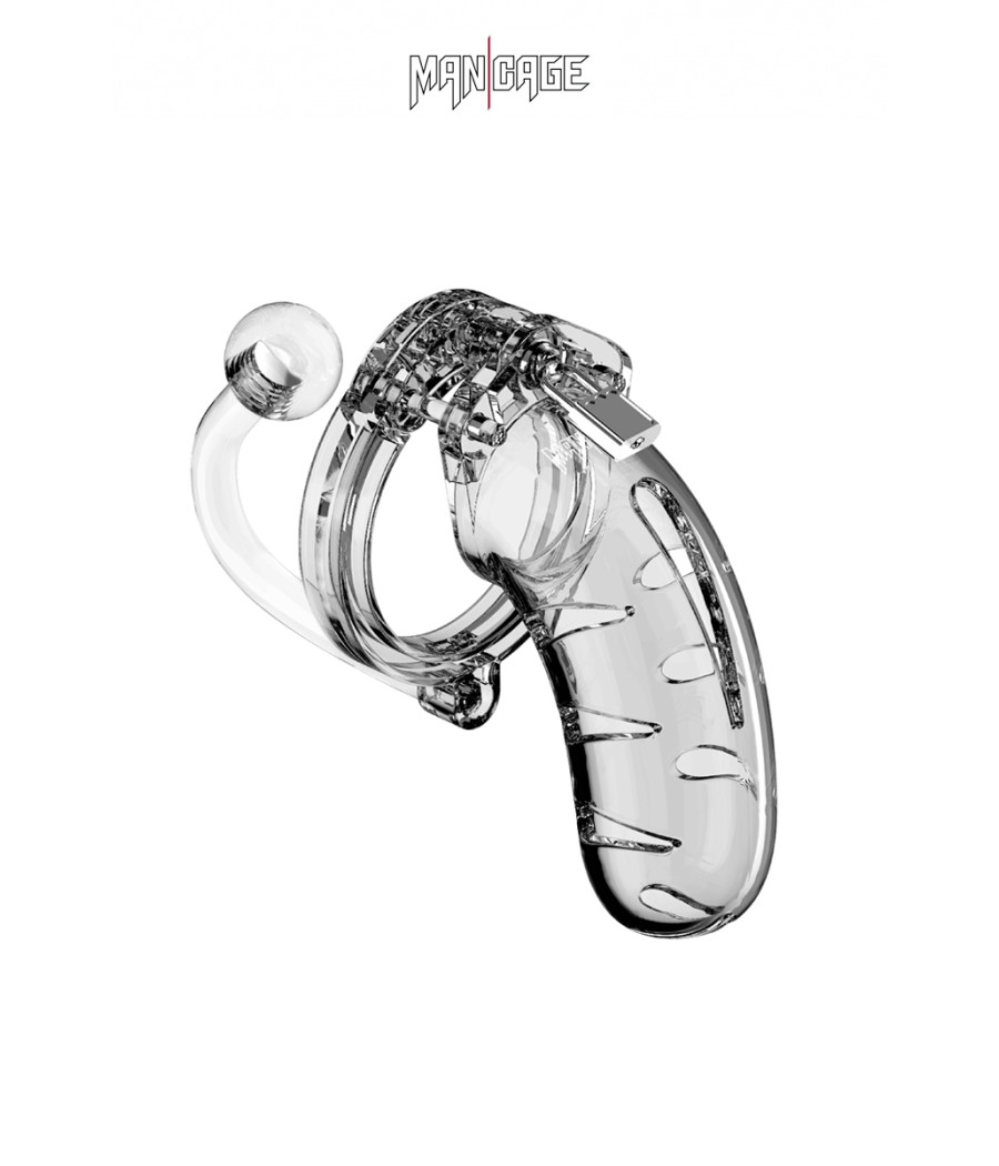 Cage de chasteté 11,5cm avec plug - ManCage 11 Cage de chasteté 11,5cm avec plug - ManCage 11