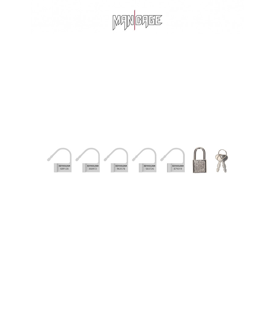 6 Cadenas  blanc - Mancage 6 Cadenas  blanc - Mancage