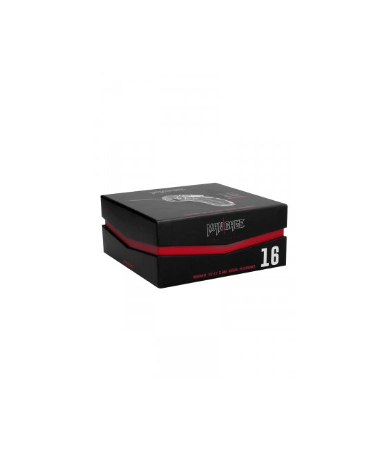 Cage de chasteté 10cm avec sonde urétrale - ManCage 16 Cage de chasteté 10cm avec sonde urétrale - ManCage 16