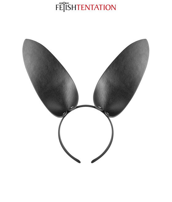 Oreilles de lapin en simili cuir - Fetish Tentation