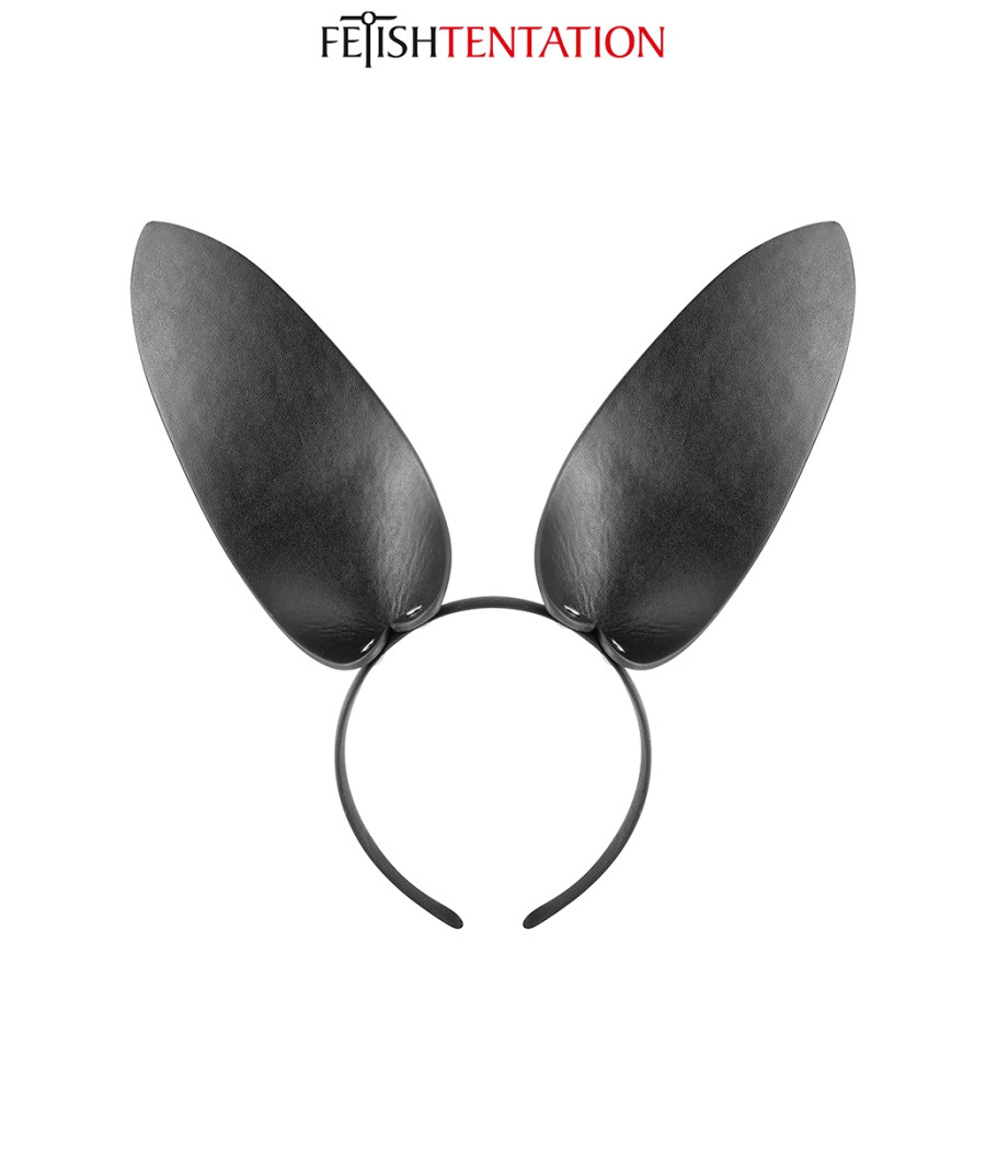 Oreilles de lapin en simili cuir - Fetish Tentation Oreilles de lapin en simili cuir - Fetish Tentation