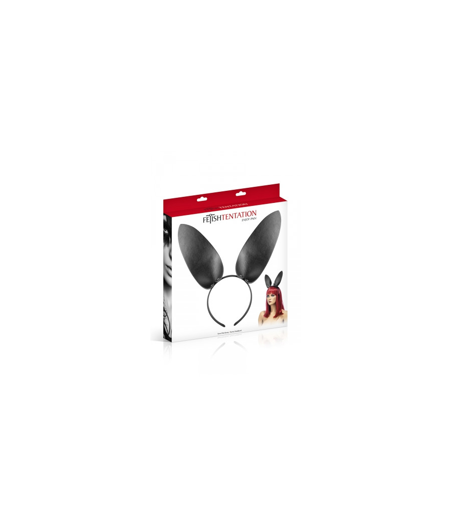Oreilles de lapin en simili cuir - Fetish Tentation