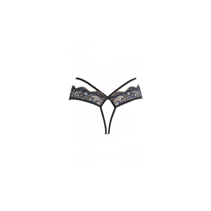 String dentelle Noir V-10368 - Axami