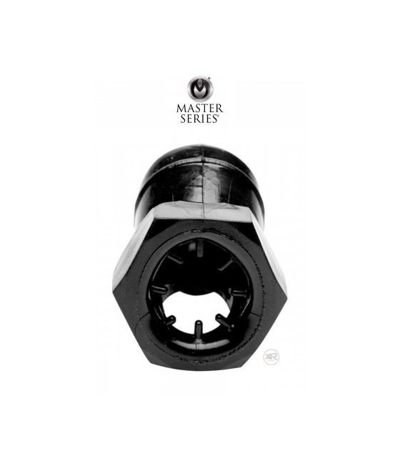 Cage de chasteté restrictive noire - Master Series Cage de chasteté restrictive noire - Master Series