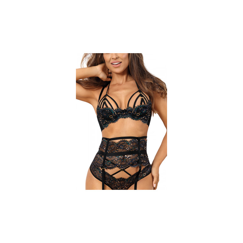 Soutien-gorge dentelle Noir V-10361 - Axami
