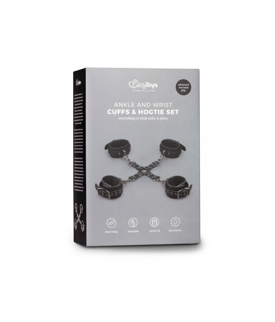 Croix en cuir Hog Tie - Easytoys Fetish Collection