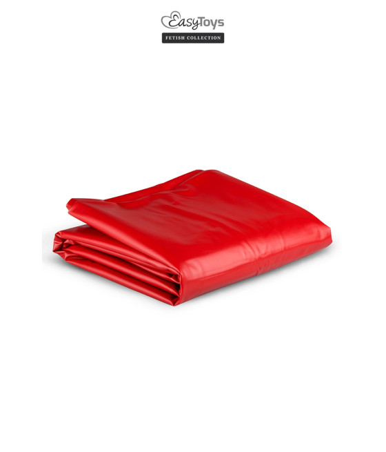 Drap Vinyle Rouge - EasyToys Fetish Collection